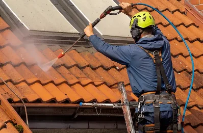Démoussage et hydrofuge de toiture à Devay